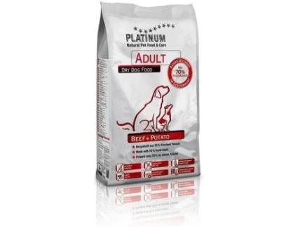 Ração para Cães PLATINUM Natural (5 Kg - Seca - Todas as Idades - Sabor: Carne de Porco)