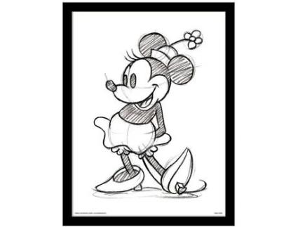 Quadro PYRAMID Vintage Minnie