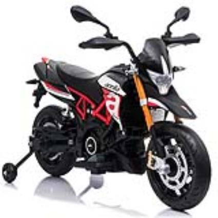 Mota Elétrica Aprilia Dorsoduro 900 12v Preta / Vermelha