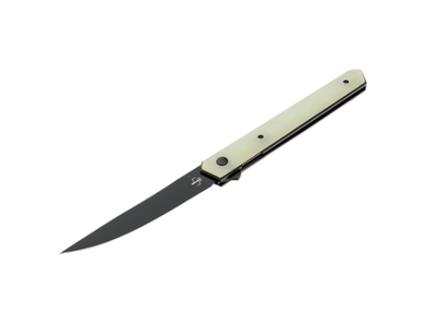 Faca BOKER PLUS 01Bo343 Kwaiken Air G10 Jade Branco