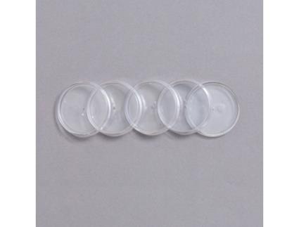 Discos E Elástico 3,1Cm Transparente Caderno Inteligente