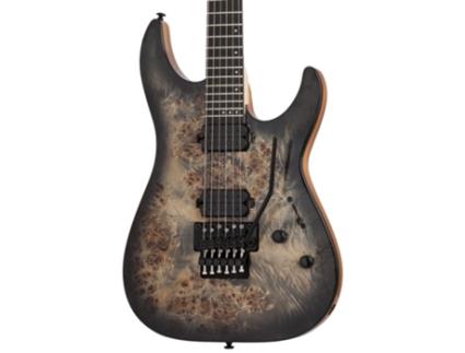 Schecter C-6 Pro Fr Charcoal Burst