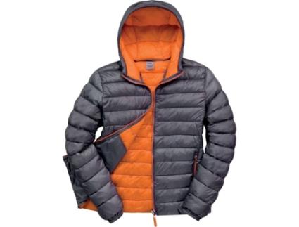 Casaco de Homem para Baixo RESULT Snowbird (Cinzento e Laranja - M)