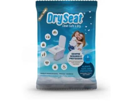 Pack Protetor Descartável para Assento Sanitário DRYSEAT (129 gr - 3 Unidades)