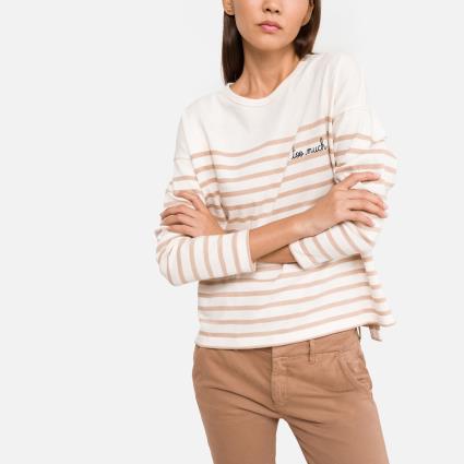 Maison Labiche Camisola às riscas de mangas compridas, MONTPAR Too much