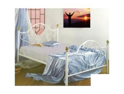 Cama de Ferro Maria 183x118 Branco