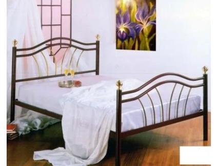 Cama de Ferro Bruna 195x150 Bordô