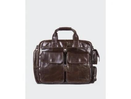 Bolsa De Couro KITBUCK  Para Portátil (Castanho - 1,8 Kg)