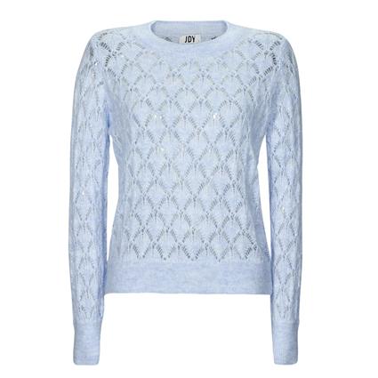 JDY  camisolas JDYLETTY L/S STRUCTURE PULLOVER  Azul Disponível em tamanho para senhora. S,M,L,XL,XS.Mulher > Roupas > blusa