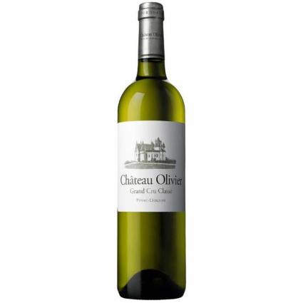 Vinho branco Pessac Leognan Château Olivier Castanho-avermelhado 750 ml 2018