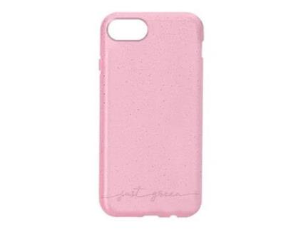 Capa para iPhone SE 2022/8/7 JUST GREEN rosa reciclável