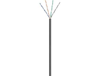Cabo de Rede GOOBAY (RJ45 - 100 m - Preto)