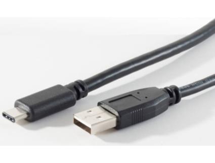 Cabo de Dados JOU JYE COMPUTER (USB-C - USB A - 1 m - Preto)