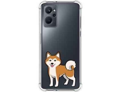 Capa Realme 9i TUMUNDOSMARTPHONE Desenhos Antigolpes Cães 02 Multicor