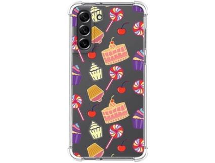 Capa Samsung Galaxy S21 FE 5G TUMUNDOSMARTPHONE Doces 01 Multicor