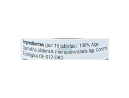 Suplemento Alimentar SPIRULINA Spirulina 150Tab. Bio Medicura