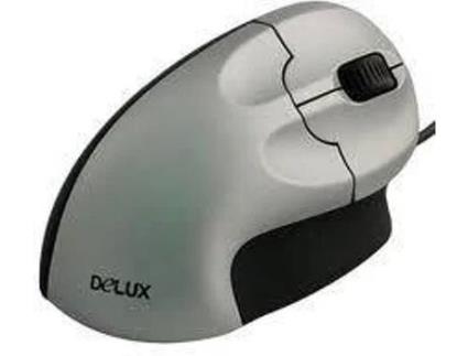 Rato BACKSHOP De Lux (USB - Casual - 800 dpi - Cinzento)