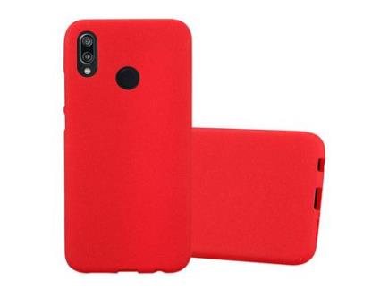 Capa para Huawei P20 Lite 2018/Nova 3E CADORABO Vermelho