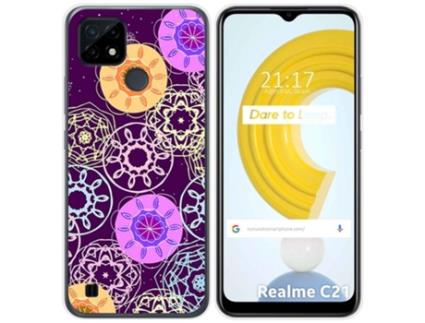 Capa Realme C21 TUMUNDOSMARTPHONE Desenhos Multicor