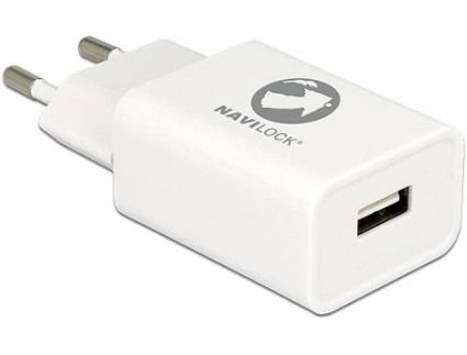 Carregador NAVILOCK 62969 (1 USB - Branco)
