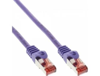 Cabo de Rede INLINE (RJ45 - 25 cm - Roxo)