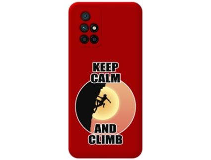 Capa Xiaomi Redmi 10 TUMUNDOSMARTPHONE Silicone Líquida Desenhos Vermelho