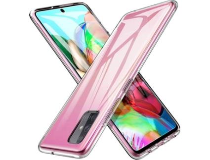 Capa Samsung Galaxy A71 WEPHONE ACCESORIOS Silicone Transparente