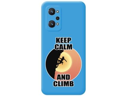 Capa Realme GT NEO 2 5G TUMUNDOSMARTPHONE Silicone Líquida Desenhos Azul