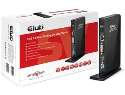 Docking Station CLUB3D SenseVision USB3.0 Dual Display