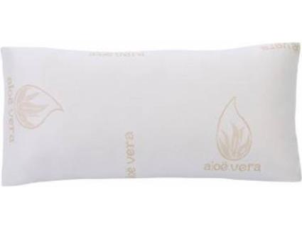 Almofada Visco-Copos, Tecido Aloe Vera, Dupla Capa. S/C 70 cm