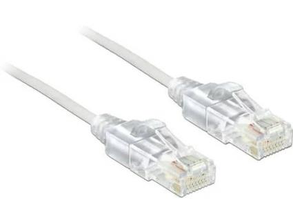 Cabo de Rede DELOCK (RJ45 - 3 m - Branco)