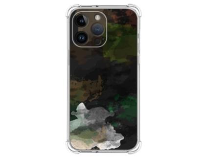 Capa para iPhone 14 Pro Max (6.7) TUMUNDOSMARTPHONE Desenhos Anti Golpes Aquarela 12 Multicor