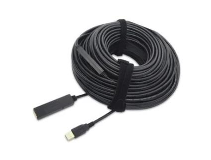 Cabo de Dados VALUE (Macho/Fêmea - USB A - 30 m - Preto)