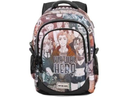 Mochila VIRTUAL HERO Running HS (Castanho -
44x30x17cm)