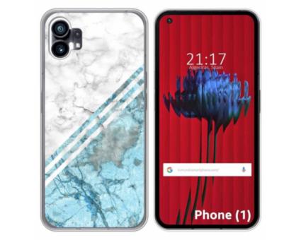 Capa Silicone para Nothing Phone 1 Desenho Mármore 02