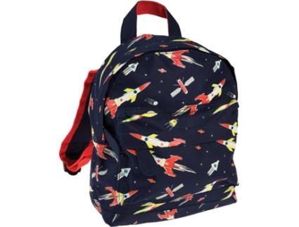 Mochila RI Space Age (Preto - Nylon - 24x22x7 cm)