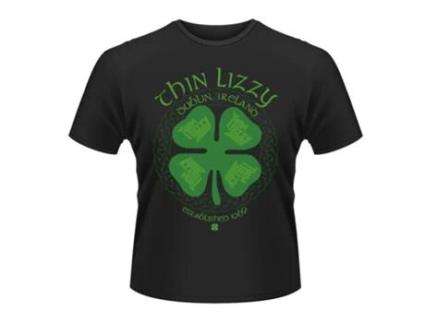 T-shirt THIN LIZZY (XXl - Preto)