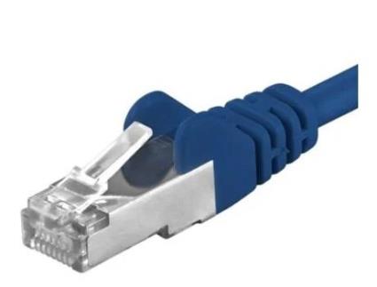 Premiumcord Sp6Asftp030B Cabo de Rede Azul 3 M Cat6A Sf/Utp S-Ftp