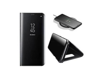 Capa Tipo Livro Inteligente para Xiaomi Redmi Note 11S 5G - Preto