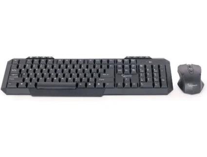Teclado GEMBIRD KBS-WM-02 (Wireless - Layout US - Teclado Numérico)