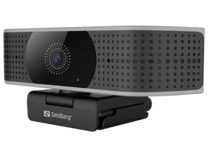 Webcam SANDBERG 134-28 8.3 MP 3840x2160 Pixels USB 2.0 Preto