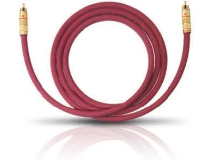 Cabo de Áudio OEHLBACH (RCA - 4 m - Vermelho)