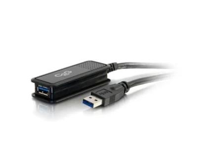 Cabo de Dados C2G (USB A - 5 m - Preto)