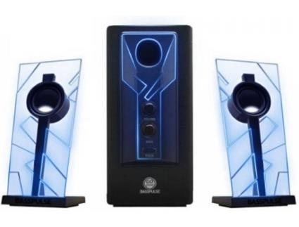 Coluna GO GROOVE Basspulse 2.1 K (Azul - 40 W)