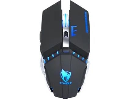 Rato Gaming T-WOLF Q15 (1.600 dpi - Preto)