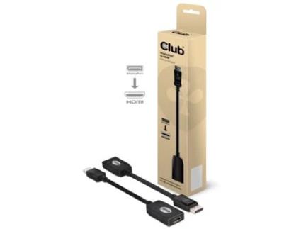 Adaptador HDMI CLUB3D (DisplayPort - HDMI) Passive