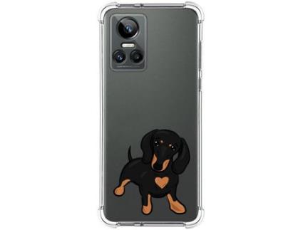 Capa para Realme GT Neo 3 5G TUMUNDOSMARTPHONE Desenhos Anti golpes Cães 04 Multicor