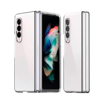 Capa de silicone rígido Samsung Z Fold3 5G Transparente