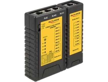 Cabo de Rede DELOCK (RJ45 - Preto)