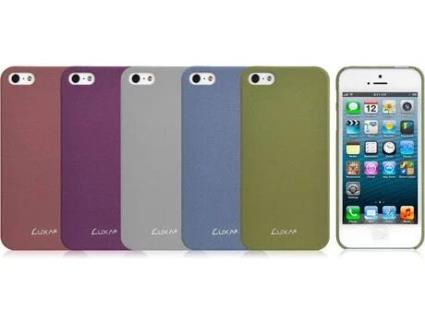 Capa iPhone 5 LUXA2 Sandstone Roxo